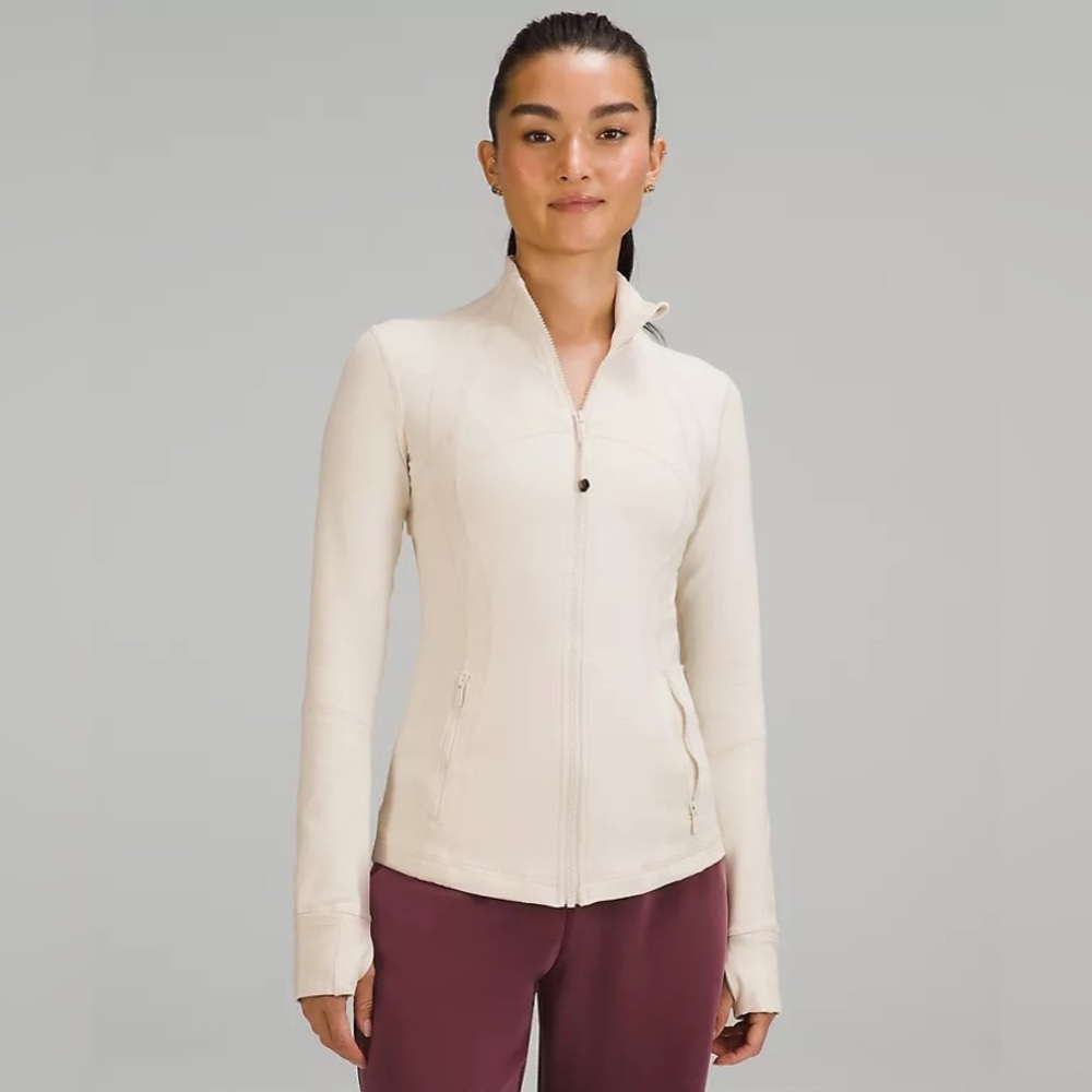 NWT Lululemon Define Jacket Nulu In White Opal/Bone